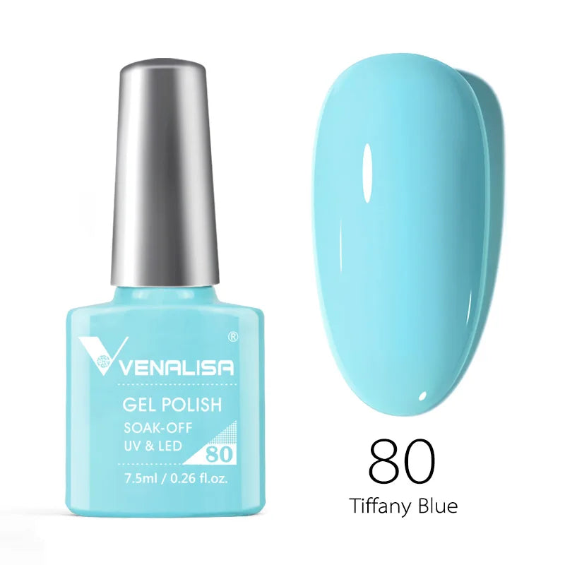 Venalisa Fashion Bling 7.5ml Nude Color Series Soak Off UV LED Nail Gel Polish Cosmetics Nail Manicure Gel Polish Nail Varnish
