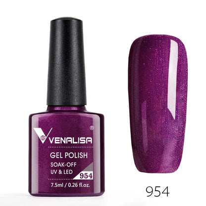 Venalisa Fashion Bling 7.5ml Nude Color Series Soak Off UV LED Nail Gel Polish Cosmetics Nail Manicure Gel Polish Nail Varnish