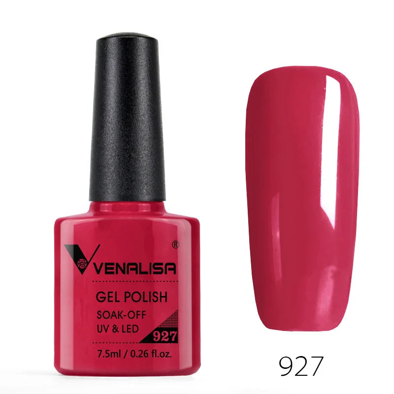 Venalisa Fashion Bling 7.5ml Nude Color Series Soak Off UV LED Nail Gel Polish Cosmetics Nail Manicure Gel Polish Nail Varnish