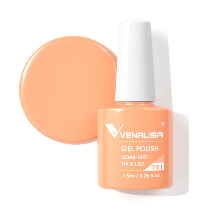Venalisa Fashion Bling 7.5ml Nude Color Series Soak Off UV LED Nail Gel Polish Cosmetics Nail Manicure Gel Polish Nail Varnish