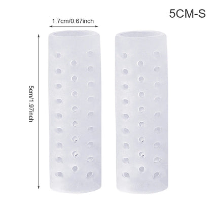 1Pair Little Toe Pinkie Foot Thumb For Daily Use Hallux Valgus Silicone Correction Gel Toe Bunion Guard Foot Care Toe Separator
