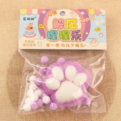 New Cute Interesting Yellow White Hamster Squeeze Toy Silicone Pinch Decompression Toy For Kids Gift Stress Reliever Toys