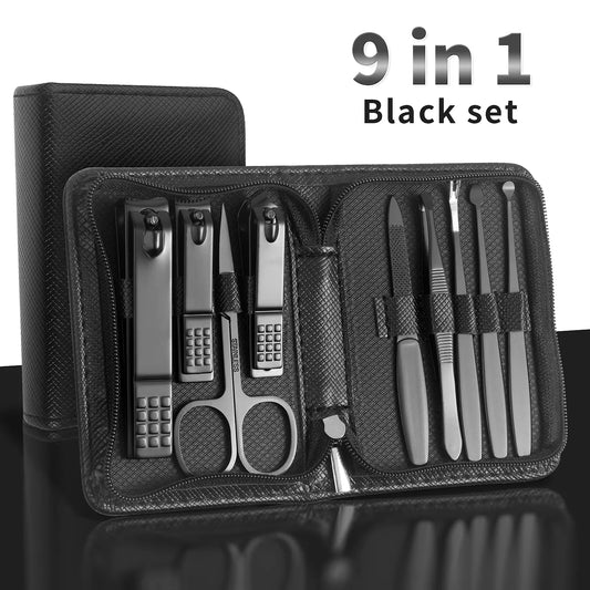 9/40Piece in 1 Manicure Set Pedicure Tools Set Nail Grooming Kit for Women Mens,  Nail Manicure Kit Foot Hand Care Kit