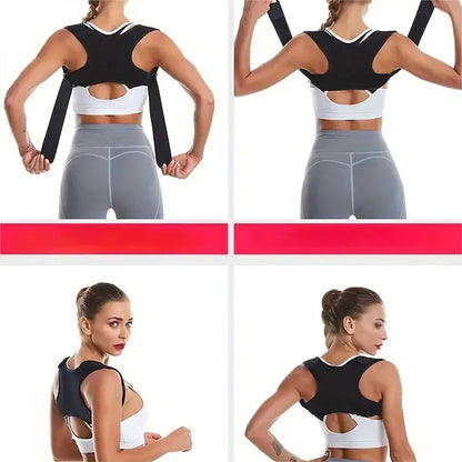Back Brace Posture Corrector For Women And Men Back Lumbar Support Shoulder Posture Support For Improve Posture