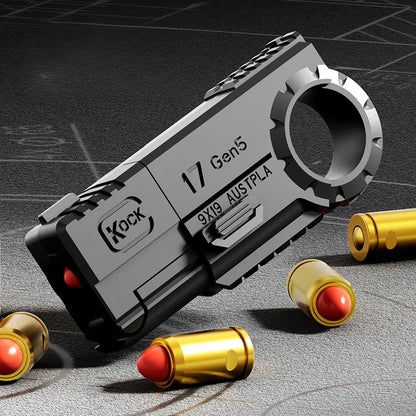 Fidget Roller Pistol Guns Eject Stress Relief Toy Edc Stan Gun Best Spinner Mechanical Pushing Sensory Cool Stuff Lure Adults