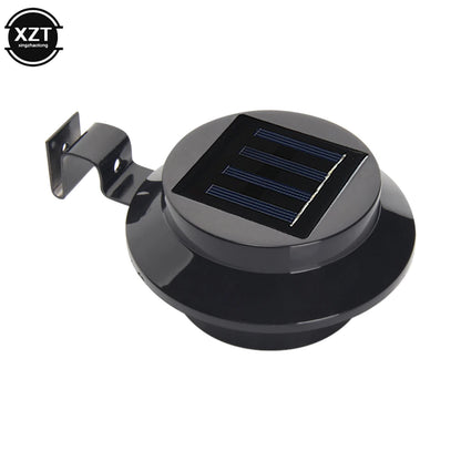 Solar Light 3LED Railing Outdoor Decoration Lamp Eaves Courtyard Garden Wall Fence Sink Landscape Induction Illumination Lantern