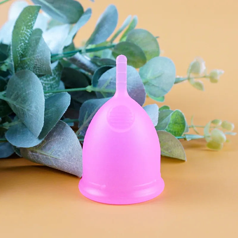 Menstrual Cup Women Medical Grade Silicone Female Period Cup Hygiene Copa Menstrual De Silicone Medica Reusable Menstrual Cup