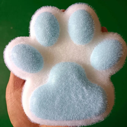 Cat Paw Pinching and Decompressing Toy Giant Squeeze Cat Paw Toys Soft Sticky Stress Relief Relax Toys