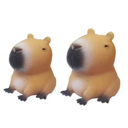 Cute Cartoon Capybara Squeeze Toy Stress Relief Funny Animal Squeeze Toy Capybara Shape Pinch Toys Relax Gifts