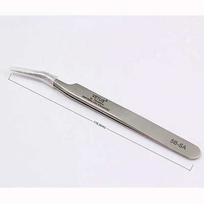 VETUS Stainless Steel Tweezers High Precision Set Eyelash Extension 3d Eyelashes Extensions Vetus Tweezer Tools Pincet