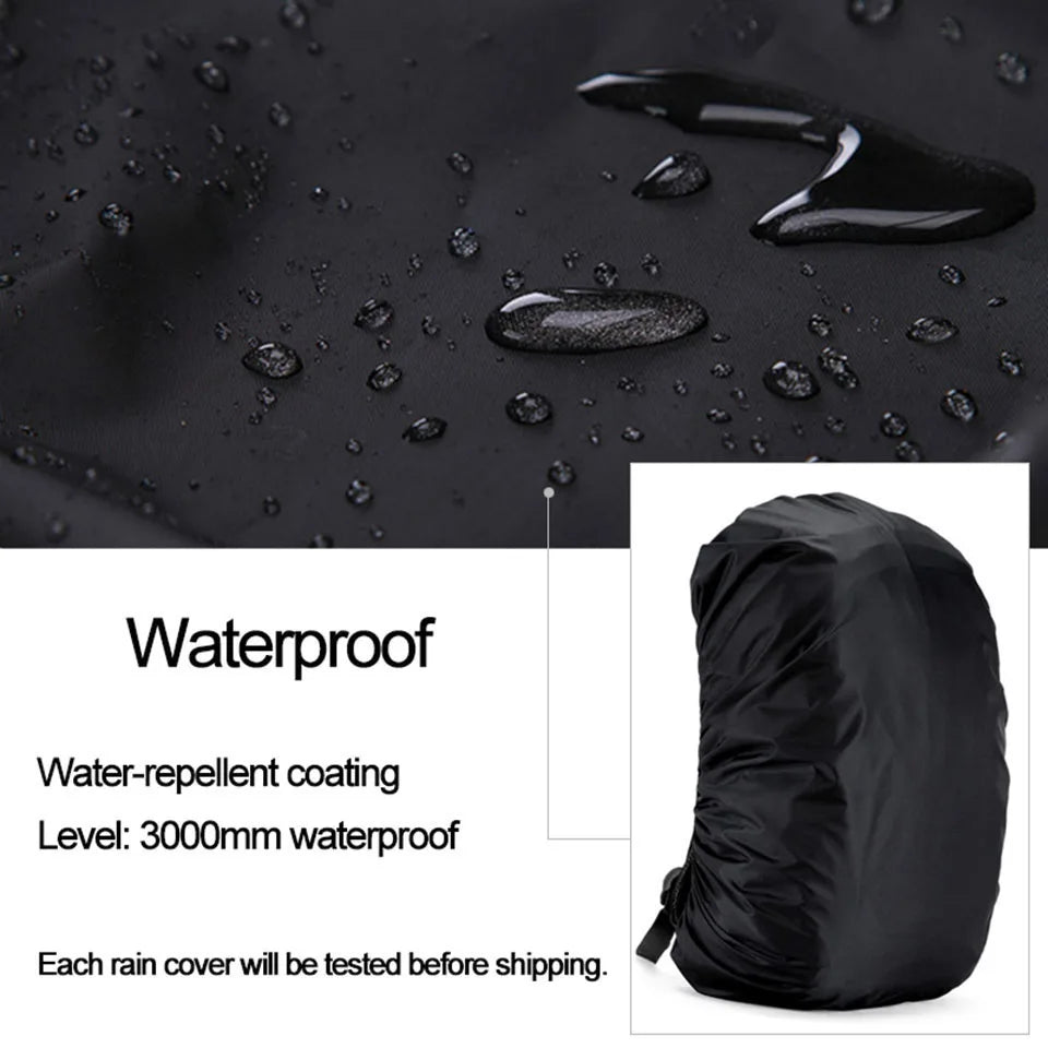 KoKossi 1Pcs Backpack Rain Cover Outdoor Hiking Climbing Camping Backpack Waterproof Cover Backpack Dust Cover 20-60L Unisex