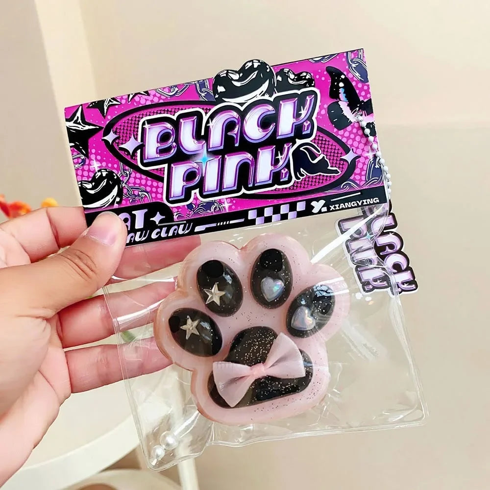 Stress Relief Relax Toys gift Cartoon Pinching Cat Paw Decompressing Toy Squeeze Cat Paw Toys