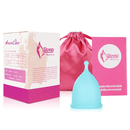 Menstrual Cup Menstruation Copa Mestrual Certificada Tampons Period Medical Silicone Vagina Cups Silicon Certified Menstrual Cup