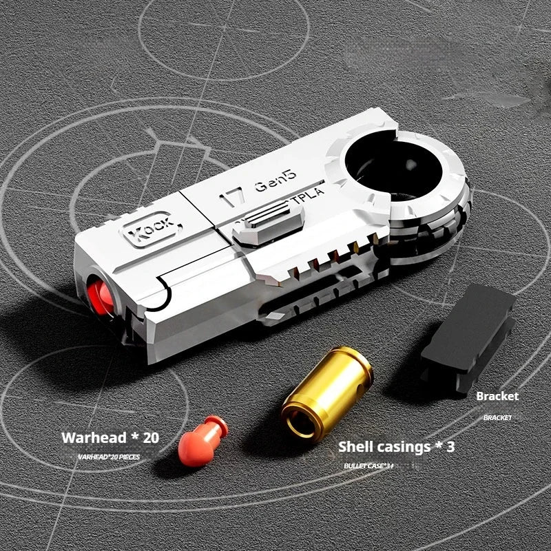 Fidget Roller Pistol Guns Eject Stress Relief Toy Edc Stan Gun Best Spinner Mechanical Pushing Sensory Cool Stuff Lure Adults