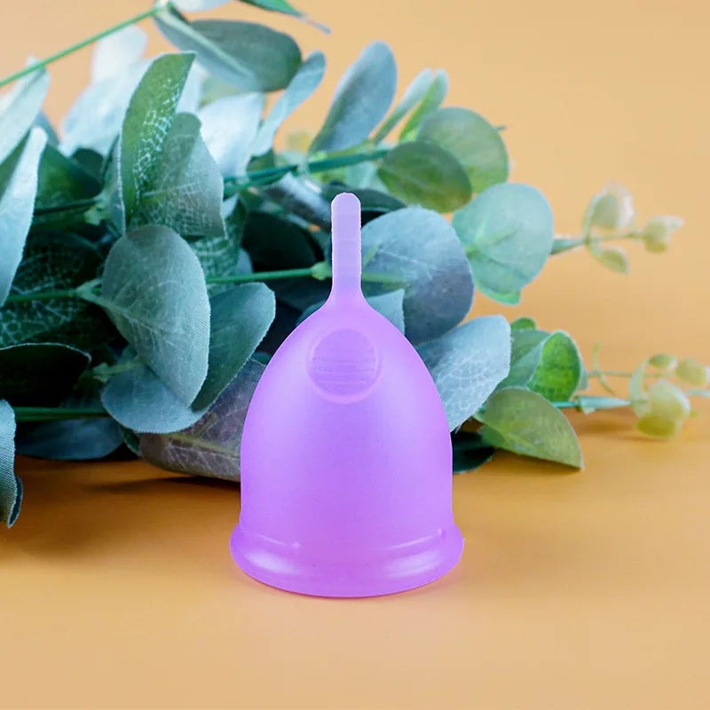 Menstrual Cup Women Medical Grade Silicone Female Period Cup Hygiene Copa Menstrual De Silicone Medica Reusable Menstrual Cup