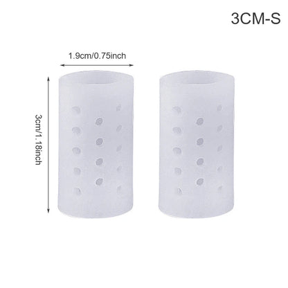 1Pair Little Toe Pinkie Foot Thumb For Daily Use Hallux Valgus Silicone Correction Gel Toe Bunion Guard Foot Care Toe Separator
