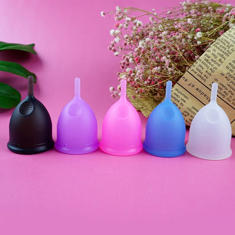 Menstrual Cup Women Medical Grade Silicone Female Period Cup Hygiene Copa Menstrual De Silicone Medica Reusable Menstrual Cup