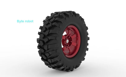 4-8KG Load 4WD Ackerman Robot Car Chassis with Encoder Motor Front Wheel Servo MG996 Steering Chassis Programmable Robot RC Tank