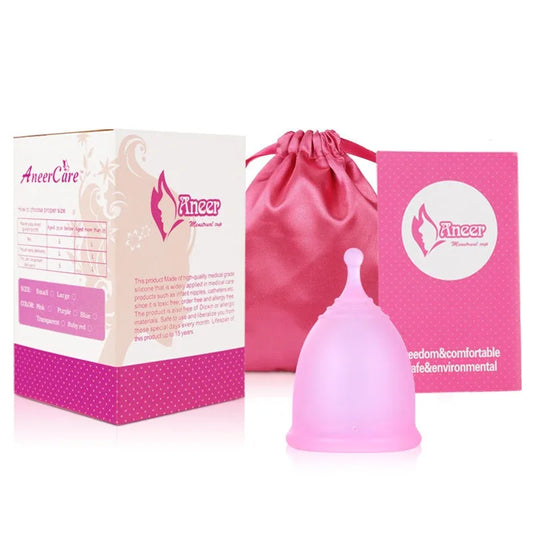 Menstrual Cup Menstruation Copa Mestrual Certificada Tampons Period Medical Silicone Vagina Cups Silicon Certified Menstrual Cup