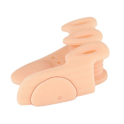 1Pair Little Toe Pinkie Foot Thumb For Daily Use Hallux Valgus Silicone Correction Gel Toe Bunion Guard Foot Care Toe Separator