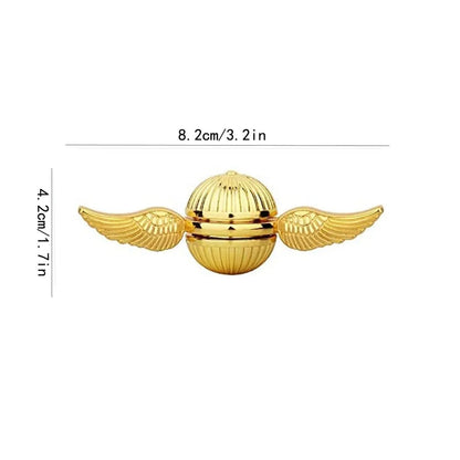 Fun Golden Snitch Cupid Fidget Spinner Antistress Hand Rotation Fidget Toys Angel Wings Hand Spinner For Kids Children Gifts