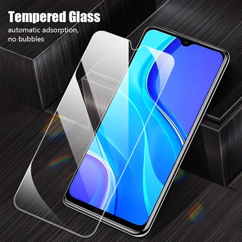 4PCS Full Cover Tempered Glass Screen Protector For Xiaomi Redmi Note 9 10 11 12 13 Pro Protection Glass For Redmi 10S 11S 12S