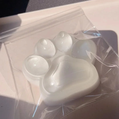 Cat Paw Pinching and Decompressing Toy Giant Squeeze Cat Paw Toys Soft Sticky Stress Relief Relax Toys