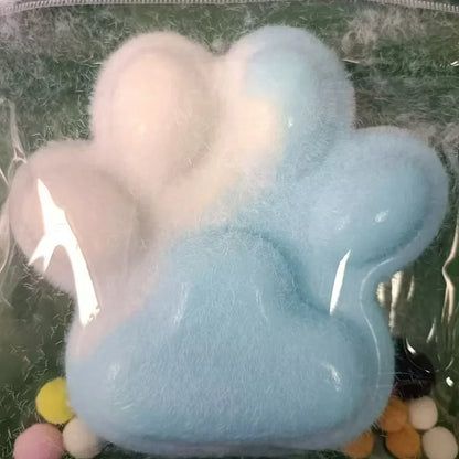 Cat Paw Pinching and Decompressing Toy Giant Squeeze Cat Paw Toys Soft Sticky Stress Relief Relax Toys