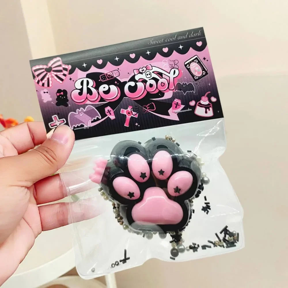 Stress Relief Relax Toys gift Cartoon Pinching Cat Paw Decompressing Toy Squeeze Cat Paw Toys
