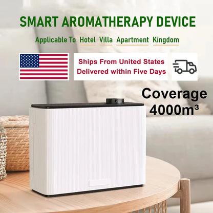 NAMSTE 4000m³ Electric Smart Aroma Diffuser Bluetooth Fragrance diffuser Essential Oils For Home Hotel Spa HVAC  Air Freshener