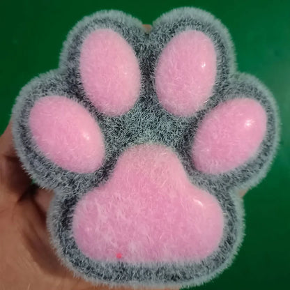 Cat Paw Pinching and Decompressing Toy Giant Squeeze Cat Paw Toys Soft Sticky Stress Relief Relax Toys