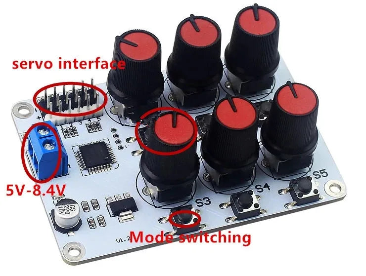 MG996 Robot Arm Bracket 6 DOF Robot Arm Frame DIY Kit Open Source Code and Tutorial UNO/ESP32/STM32 Programmable Starter Kit