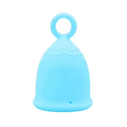 Menstrual Cup with Ring Easy Removal Collector Silicone Cup Period Reusable Feminine Care Tampon Health Beauty Menstrual Cup