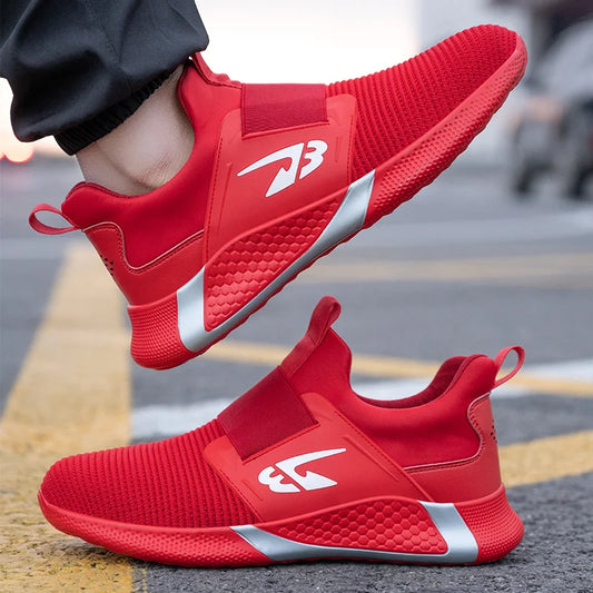 Breathable Men Safety Shoes Steel Toe Work Shoes Outdoor Hiking Sneakers Lightweight Anti-Smash Safety Boots Footwear Male