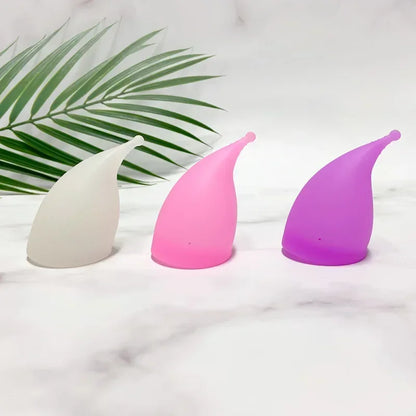 Women Menstrual Cup Menstrual Period Cup Medical Grade Silicone Feminine Hygiene Copa Menstrual De Silicone Medica Reusable Cup