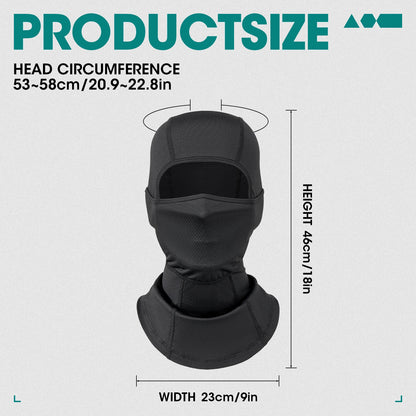 2/3 Pcs Balaclava Face Mask - UV Protection Mask Long neck gaiter For Men Women - Breathable Motorcycle Cycling Sports Balaclava