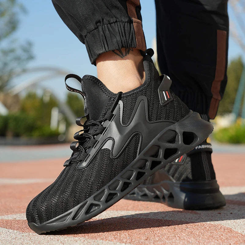 Security Boots for Men Work Sneakers Women Boots Breathable Steel Toe Shoes Safety Puncture-Proof Men Indestructible Boots