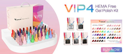 Venalisa Fashion Bling 7.5ml Nude Color Series Soak Off UV LED Nail Gel Polish Cosmetics Nail Manicure Gel Polish Nail Varnish