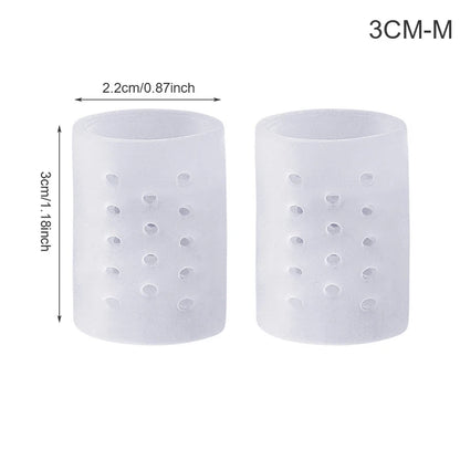 1Pair Little Toe Pinkie Foot Thumb For Daily Use Hallux Valgus Silicone Correction Gel Toe Bunion Guard Foot Care Toe Separator