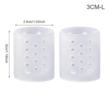 1Pair Little Toe Pinkie Foot Thumb For Daily Use Hallux Valgus Silicone Correction Gel Toe Bunion Guard Foot Care Toe Separator