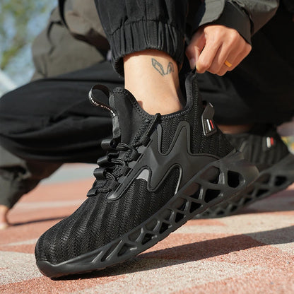 Security Boots for Men Work Sneakers Women Boots Breathable Steel Toe Shoes Safety Puncture-Proof Men Indestructible Boots