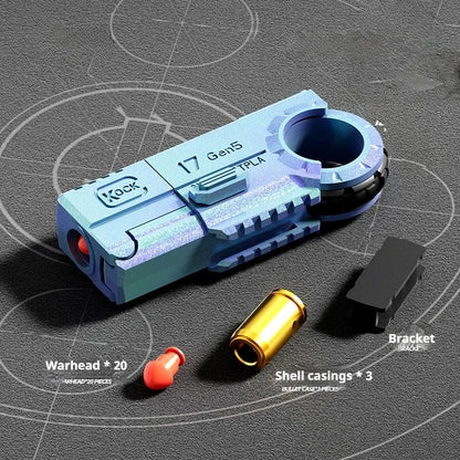 Fidget Roller Pistol Guns Eject Stress Relief Toy Edc Stan Gun Best Spinner Mechanical Pushing Sensory Cool Stuff Lure Adults