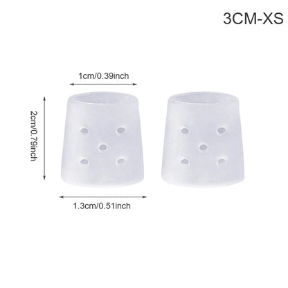 1Pair Little Toe Pinkie Foot Thumb For Daily Use Hallux Valgus Silicone Correction Gel Toe Bunion Guard Foot Care Toe Separator