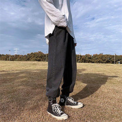 Jeans men Jeans Man Loose Joggers Streetwear Harem Jeans Cargo Pants Ankle-Length Denim Trousers denim pants joggers men