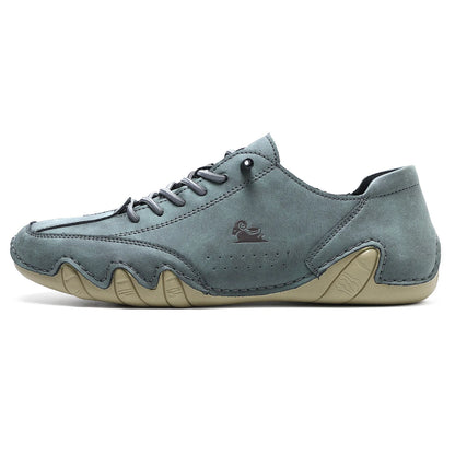 Men Casual Outdoor Fashion Sneakers Soft Leather Sneakers High Top Luxury Men Classic Walking Shoes Winter Motocross Boots 35-50