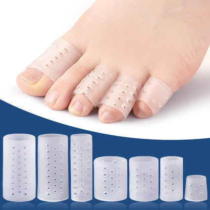 1Pair Little Toe Pinkie Foot Thumb For Daily Use Hallux Valgus Silicone Correction Gel Toe Bunion Guard Foot Care Toe Separator