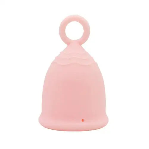 Menstrual Cup with Ring Easy Removal Collector Silicone Cup Period Reusable Feminine Care Tampon Health Beauty Menstrual Cup