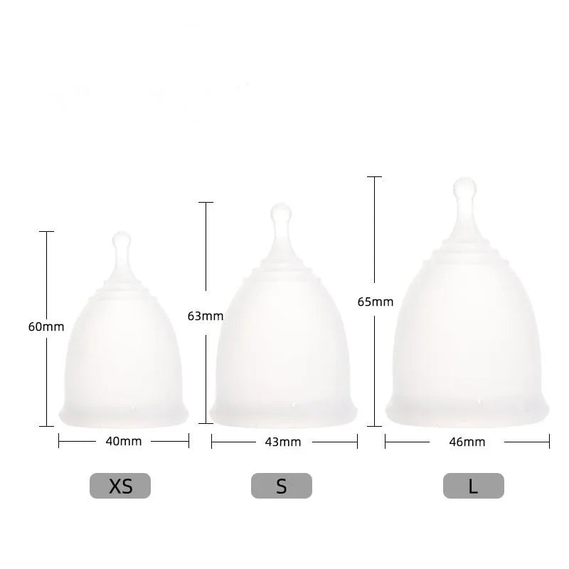 Menstrual Cup Menstruation Copa Mestrual Certificada Tampons Period Medical Silicone Vagina Cups Silicon Certified Menstrual Cup