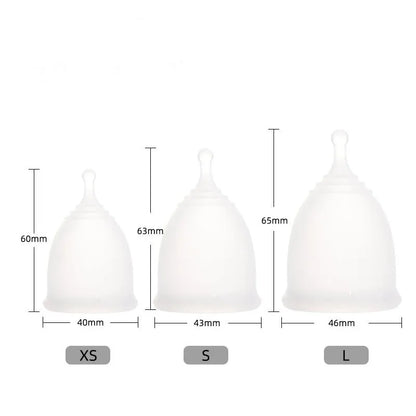 Menstrual Cup Menstruation Copa Mestrual Certificada Tampons Period Medical Silicone Vagina Cups Silicon Certified Menstrual Cup