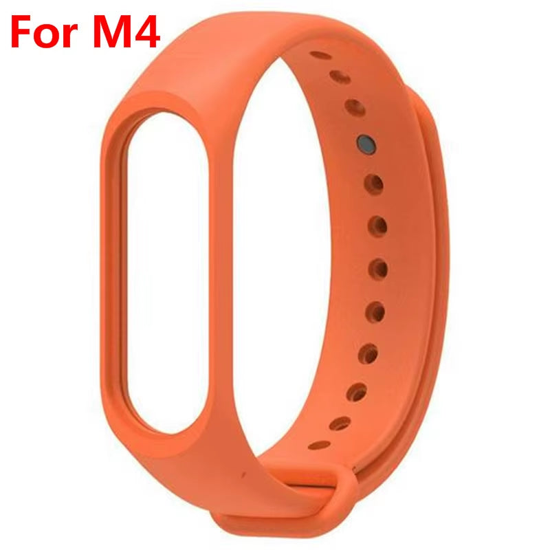 For Xiaomi Mi Band 3 4 Sport Strap Watch Silicone Wrist Strap for Xiaomi Mi Band 3 4 Bracelet Miband 4 3 Strap Smart Bracelet